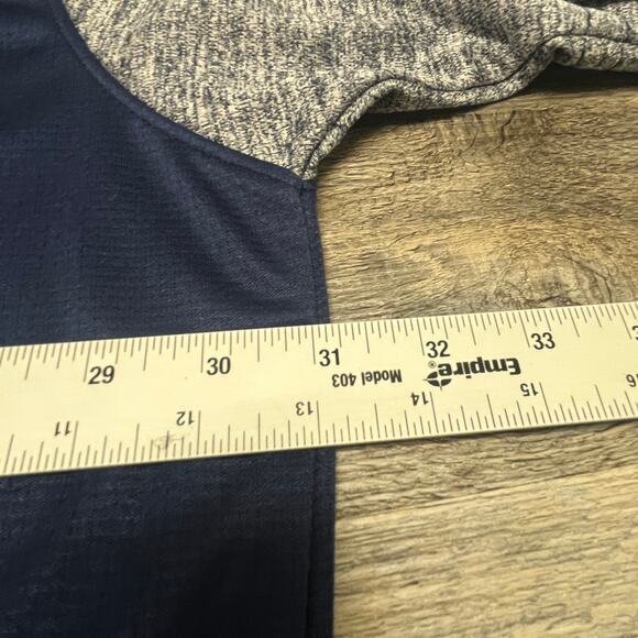 Majestic‎ Thermabase Boston Red Sox Navy Blue Gray Mens 4XLT Long Sleeve Shirt - Picture 4 of 5